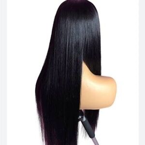 30 inch Black Straight Hair Wig Special Made Hair NEW